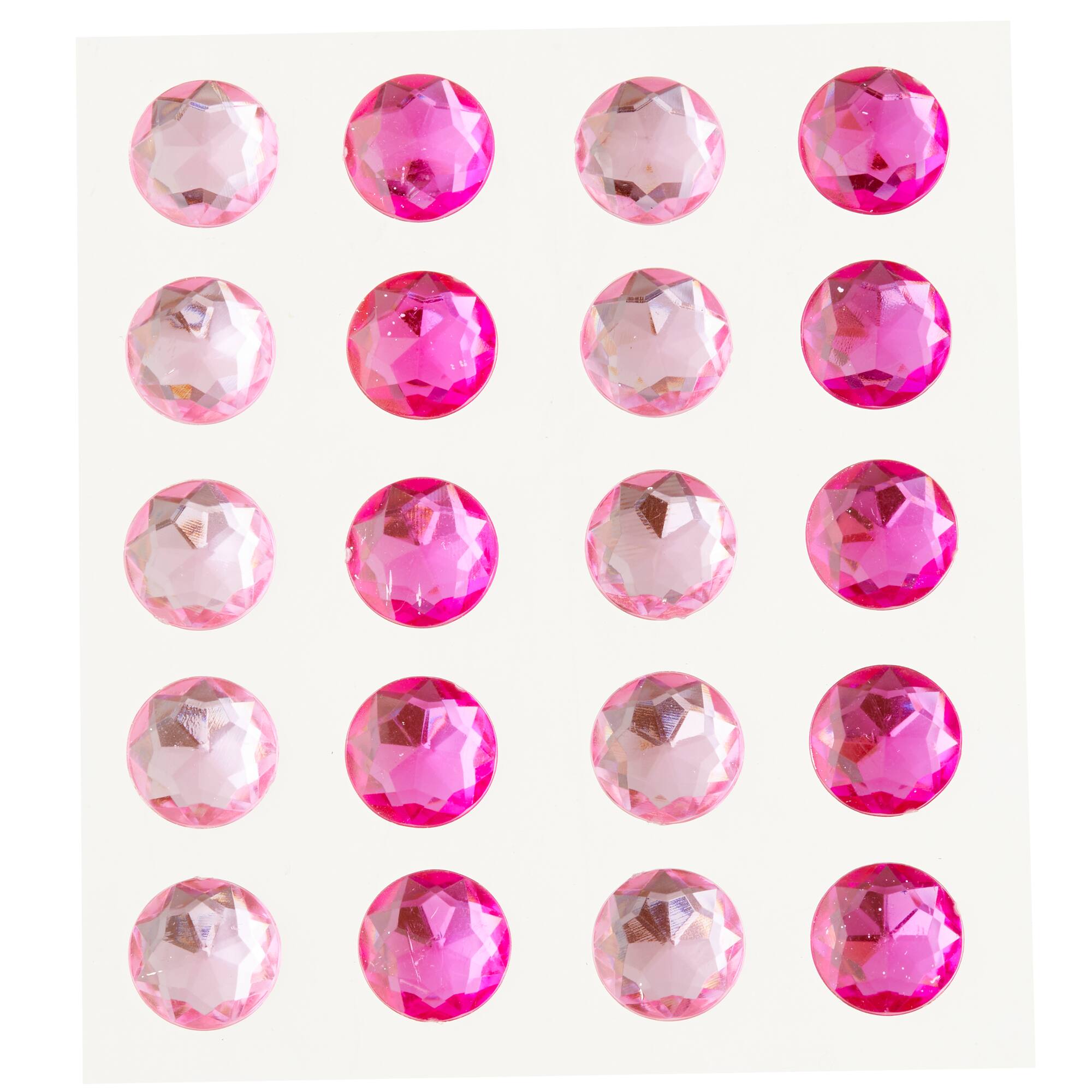 Pink & Fuchsia Rhinestone Stickers by Recollections™